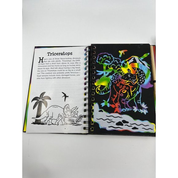 Scratch & Sketch Dinosaur Bundle of Two - Picture 4 of 8